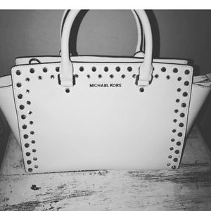 White MICHAEL KORS Handbag